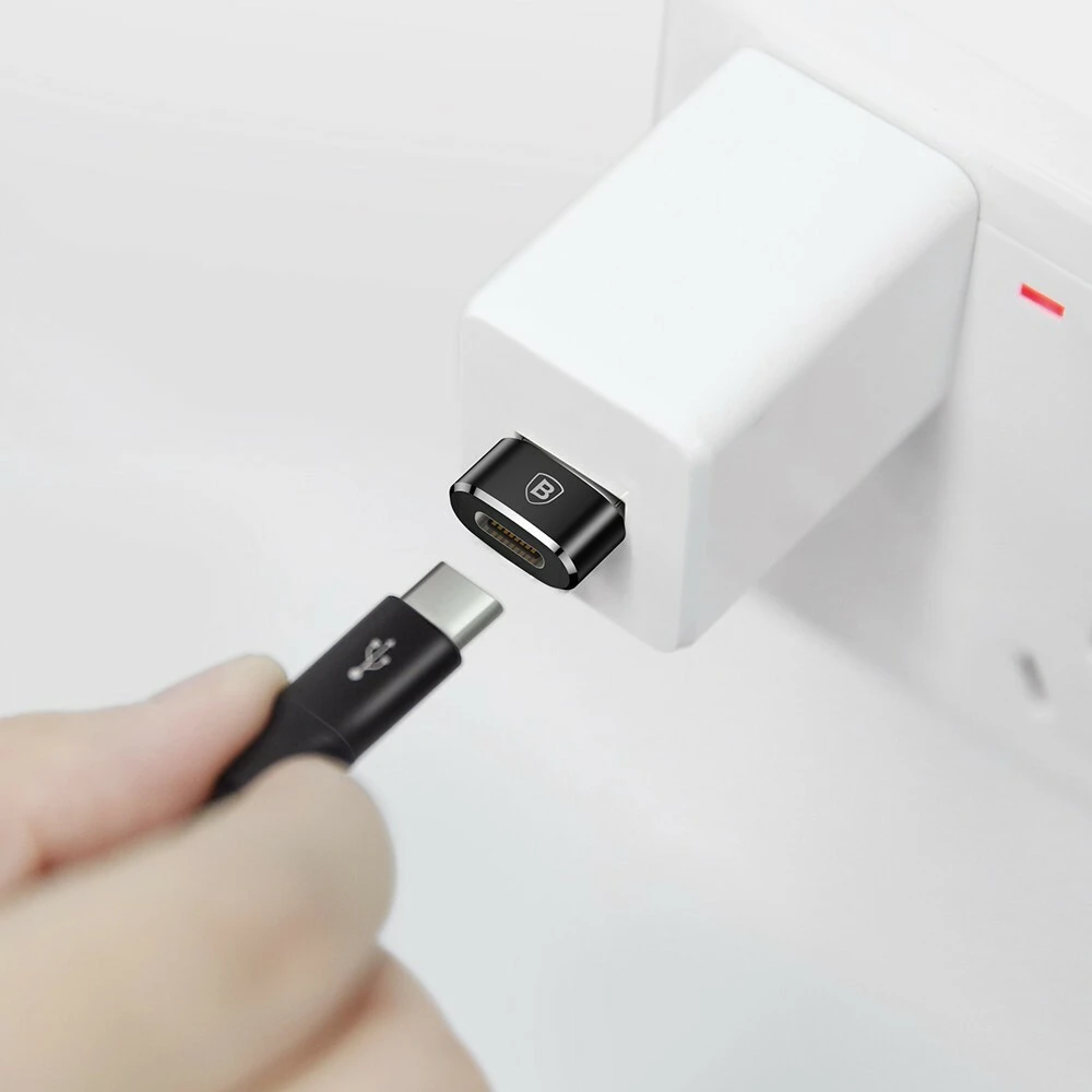 Baseus USB-A to USB-C Adapter CAAOTG-01 5 Baseus Μετατροπέας USB-C female σε USB-A male 1τμχ (CAAOTG-01)
