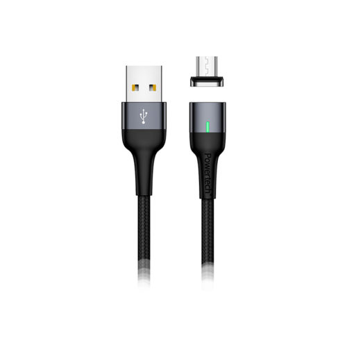 Powertech Micro-USB Magnetic Cable 1m