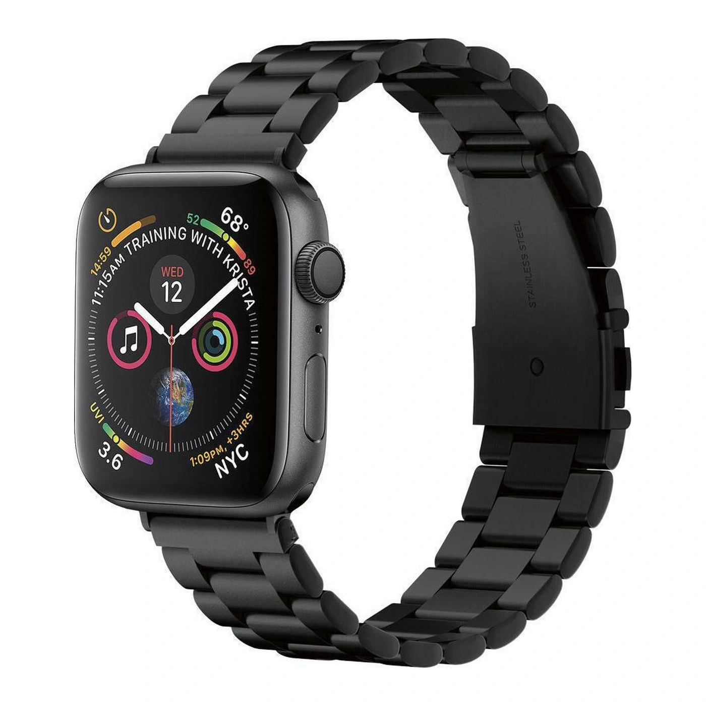 spigen modern fit Λουράκι για apple watch 42/44mm aσημί