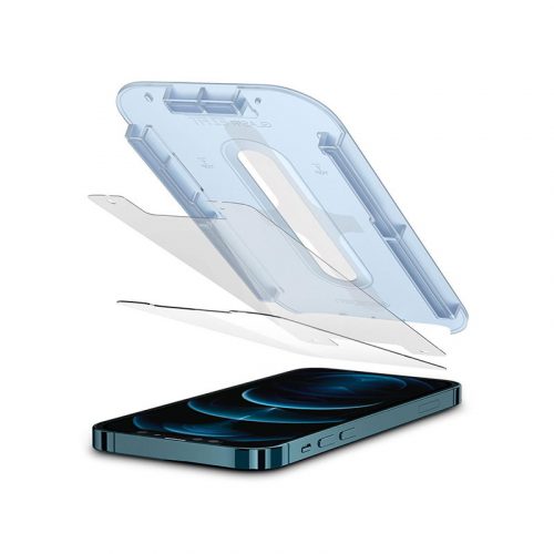 Spigen GLAS.tR EZ Fit Tempered Glass iPhone 12 Pro Max 2pcs