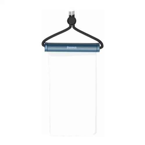Baseus Cylinder Transparent Waterproof Bag Blue