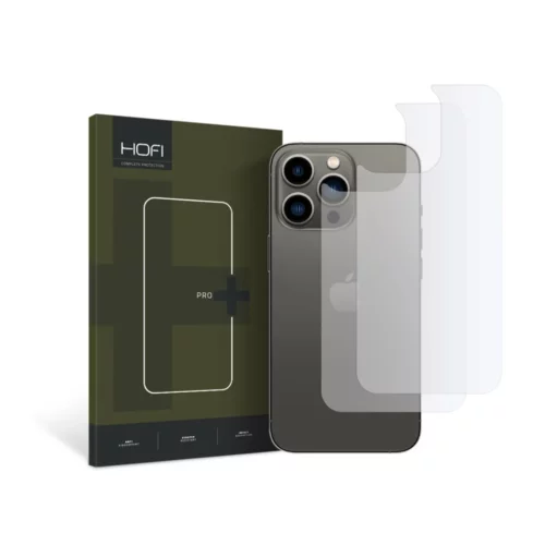 Hofi Hydroflex Pro+ Back Protector iPhone 14 Pro Max Clear 2pcs