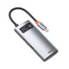 Baseus Metal Gleam Series USB-C Docking Station 3 Baseus Metal Gleam Series 4in1 USB-C Docking Station