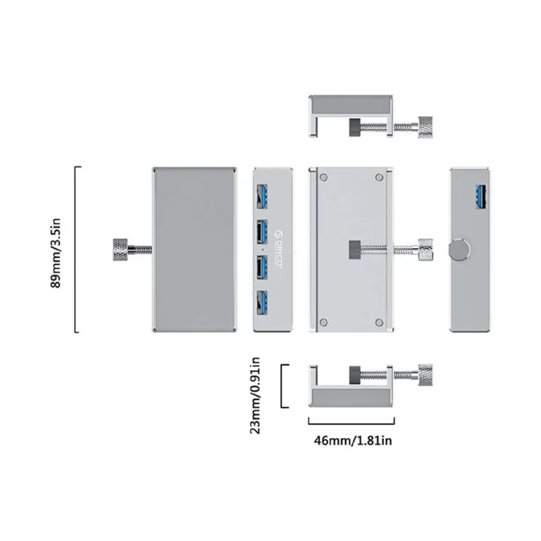 Orico MH4PU Adapter Hub 4x USB 3.0