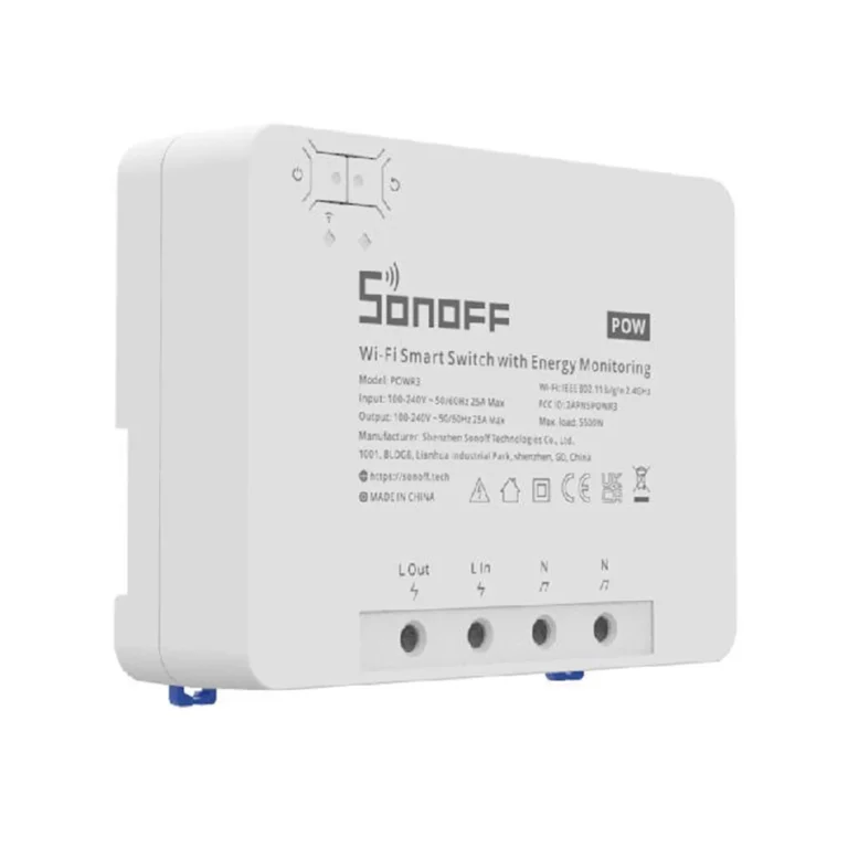 Sonoff Powr3 Smart Switch Energy Monitoring