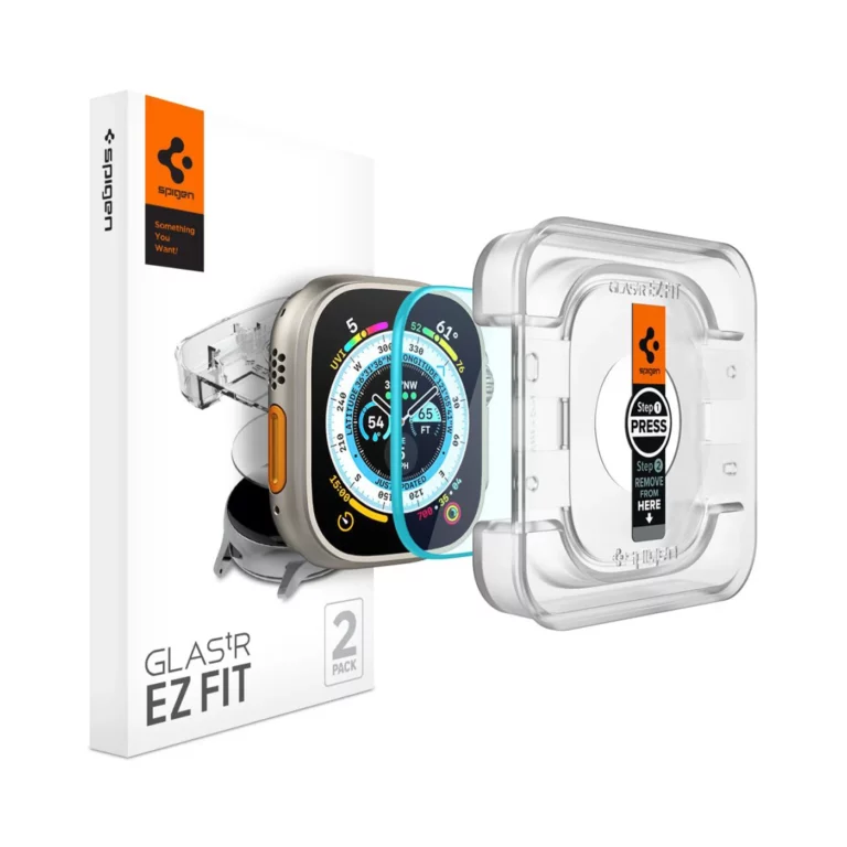Spigen GLAS.tR EZ Fit Apple Watch Ultra 49mm 2pcs
