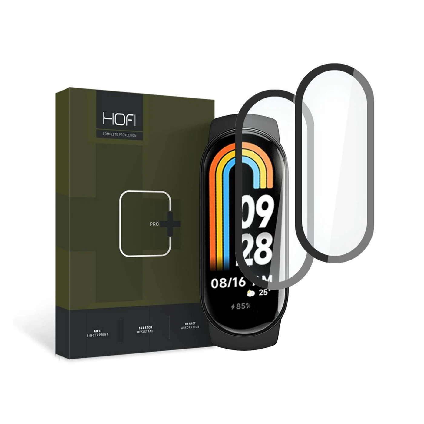 Hofi Hybrid Pro+ Xiaomi Smart Band 8 - 8 NFC 2pcs Hofi Hybrid Pro+ Xiaomi Smart Band 8 / 8 NFC 2pcs