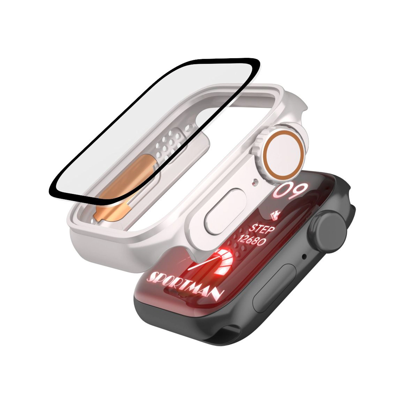 Tech Protect Defence360 Apple Watch 44mm Titanium 2 Tech Protect Defence360 Apple Watch 44mm Titanium