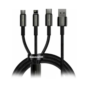 Baseus Tungsten Gold Braided USB to Type-C/Lightning/MicroUSB