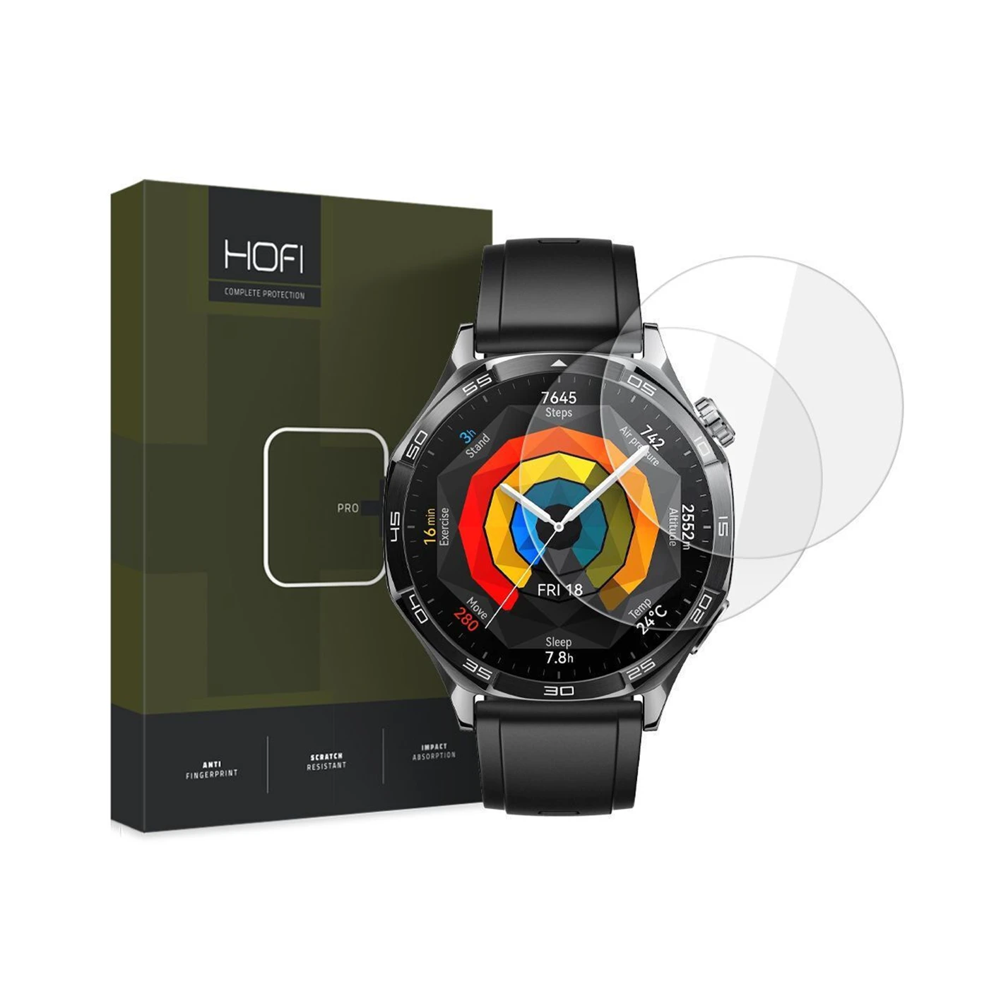 Hofi Glass Pro Plus Huawei GT5 46mm 2pcs Hofi Glass Pro Plus Huawei GT5 46mm 2pcs