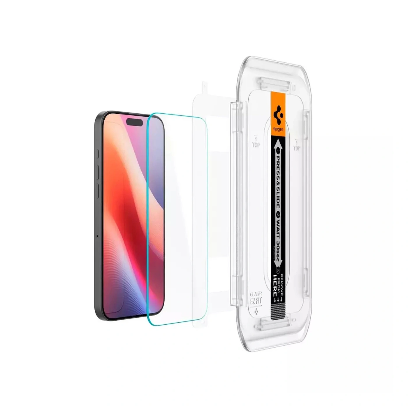 spigen glas.tr ez fit clear Τζαμάκι Προστασίας για iphone 16 pro max / 17 pro max 2τμχ