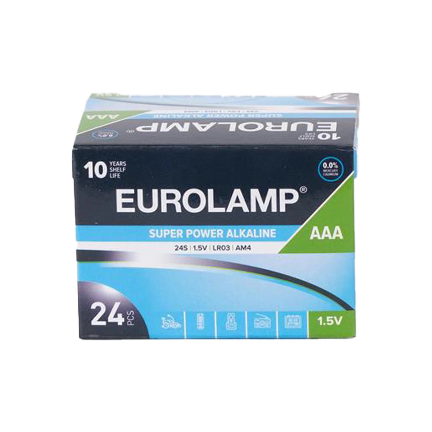 Eurolamp Super Power Alcaline AAA Batteries1.5V 24pcs Eurolamp Super Power Alcaline AAA Batteries1.5V 24pcs