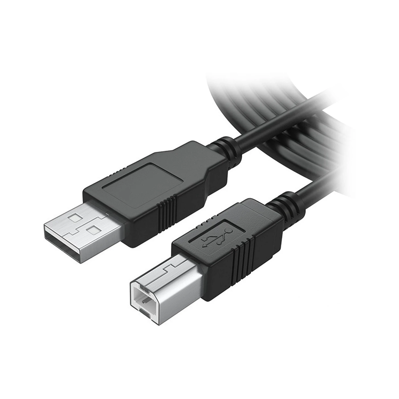 Powertech USB 2.0 USB-B Cable Black 1.5m CAB-U016 1 Powertech USB 2.0 USB-B Cable Black 1.5m CAB-U016
