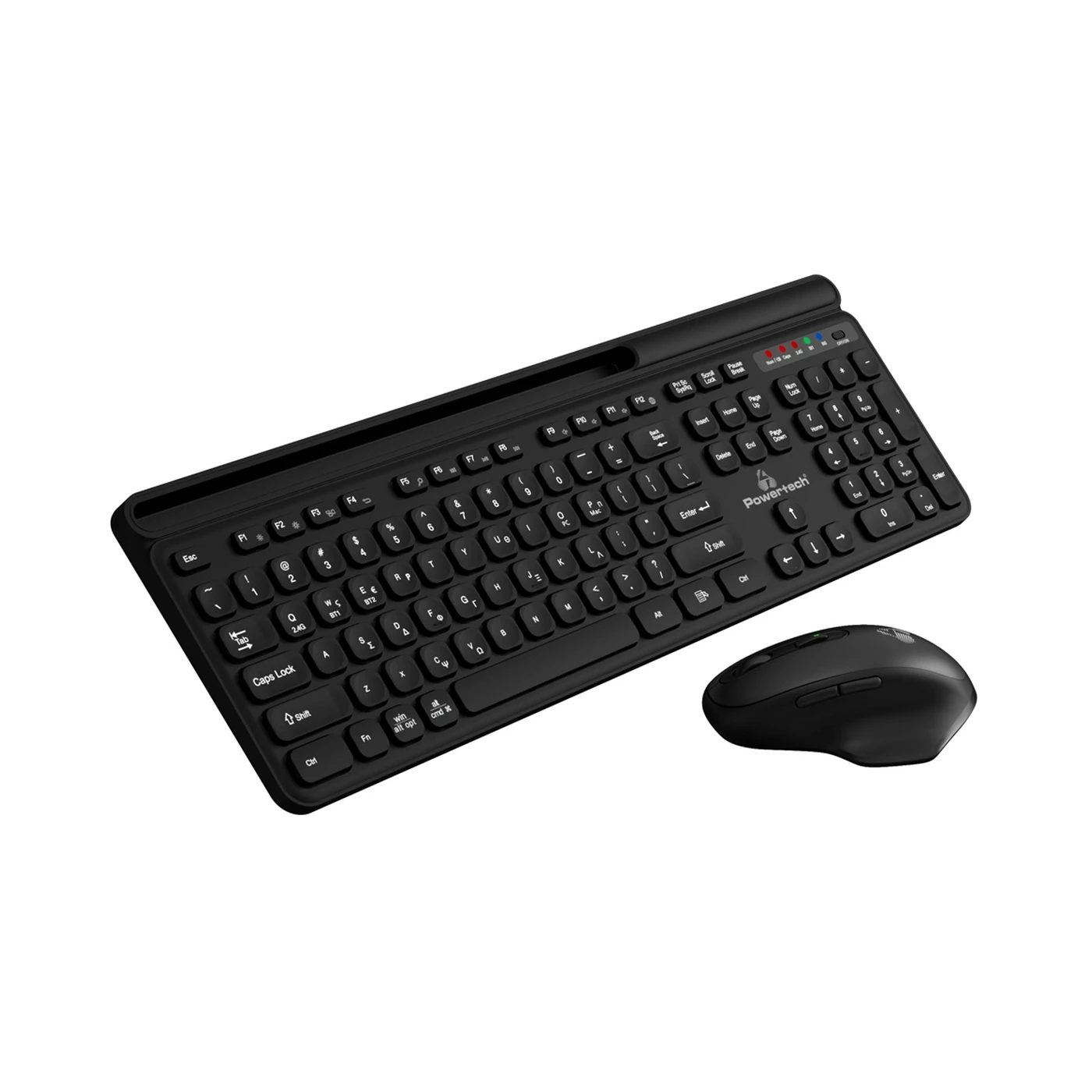 Powertech PT-1154 Wireless Keyboard & Mouse GR 1 Powertech PT-1154 Wireless Keyboard & Mouse GR