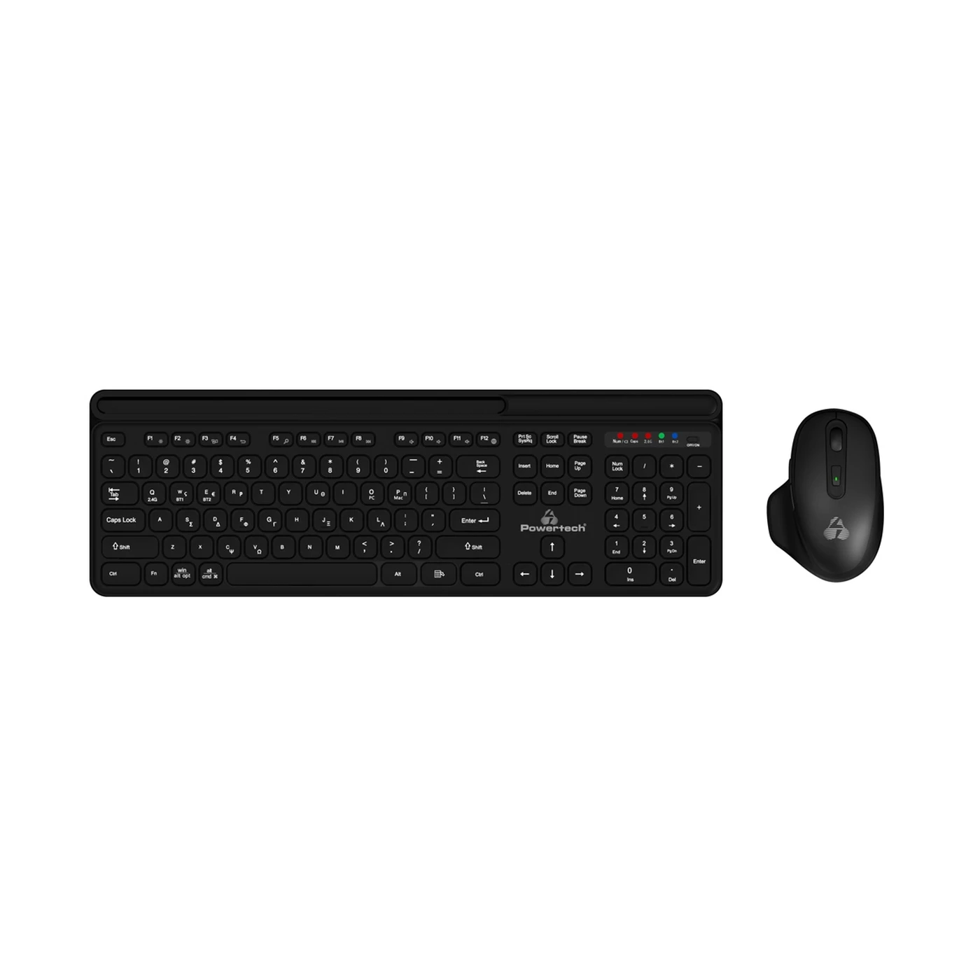 Powertech PT-1154 Wireless Keyboard & Mouse GR 2 Powertech PT-1154 Wireless Keyboard & Mouse GR