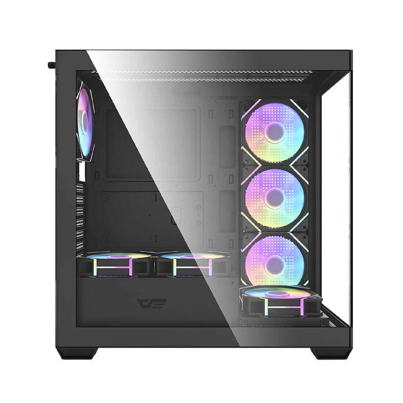 darkflash ds900 & 7 argb fans gaming midi tower Κουτί Υπολογιστή