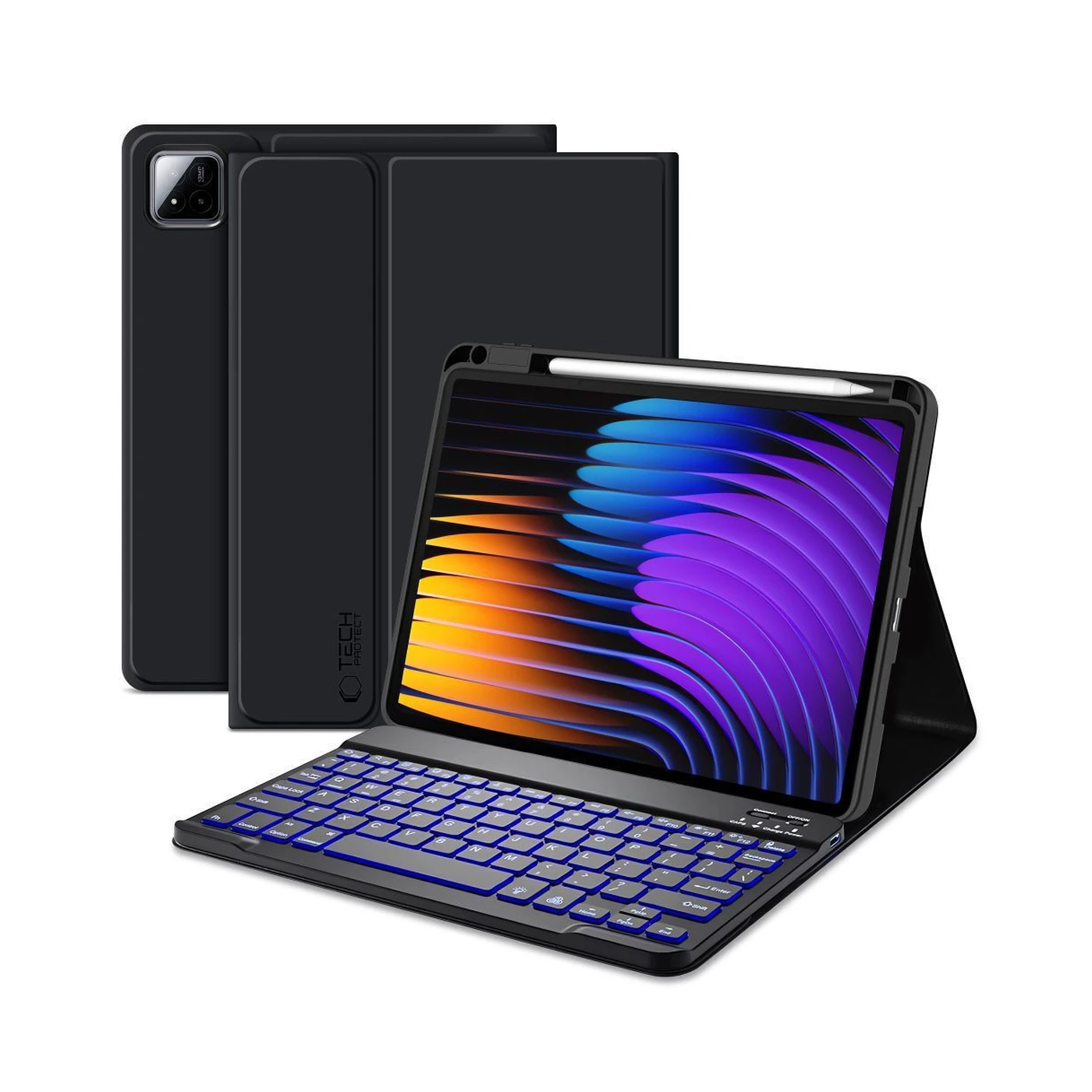 Tech-Protect Sc Pen Flip Cover with Keyboard Xiaomi Pad 7/Pad 7 Pro