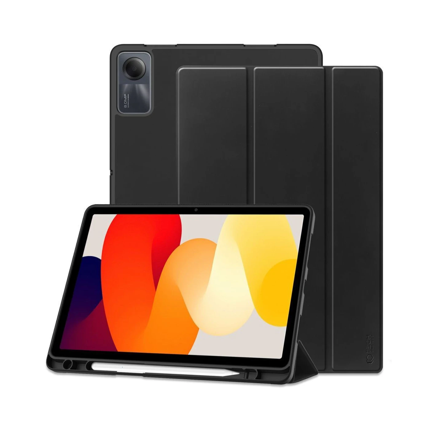 Tech-Protect Smartcase Pen Flip Cover Redmi Pad SE 11 Black 5 Tech-Protect Smartcase Pen Flip Cover Redmi Pad SE 11