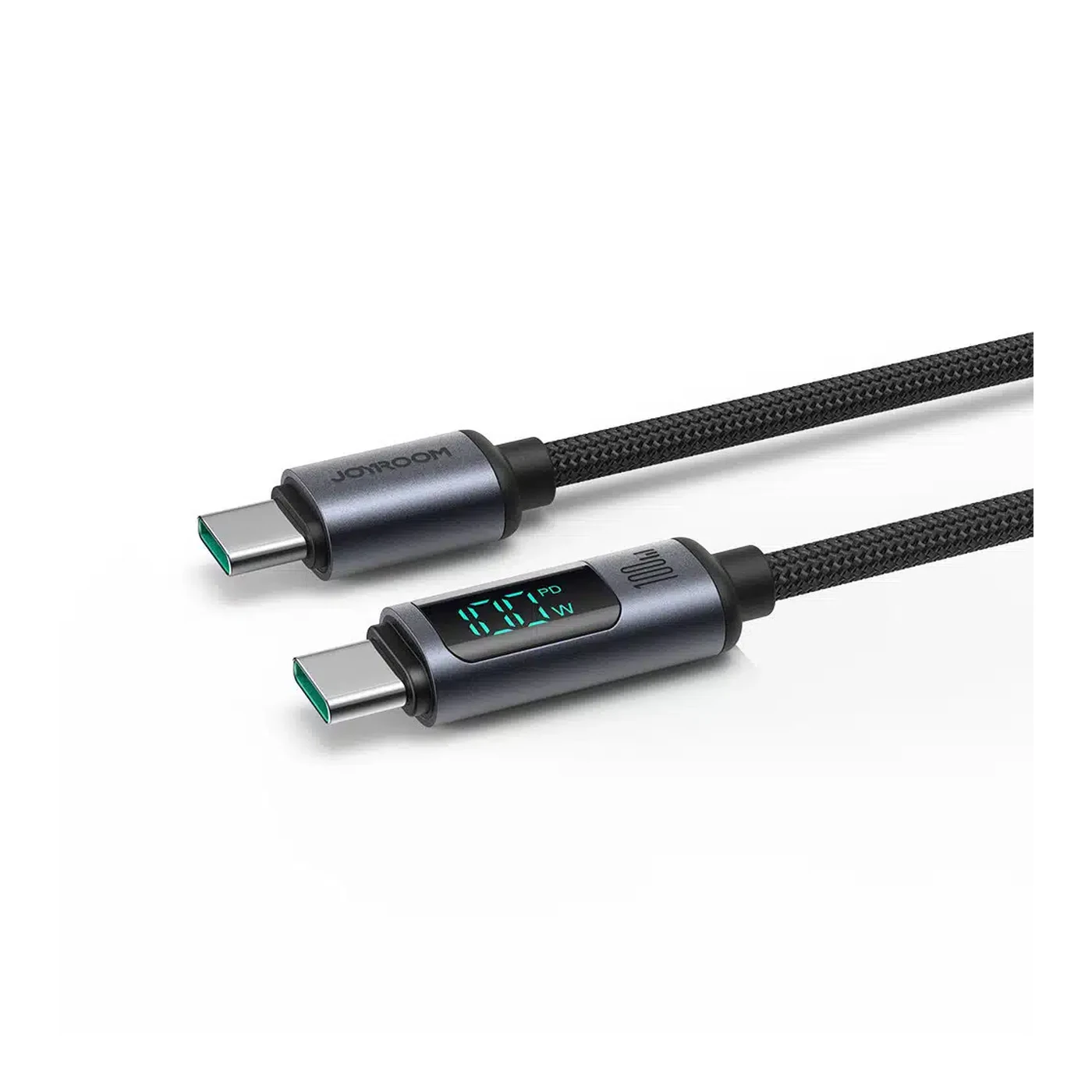 Joyroom S-CC100A16 LED Braided USB-C Cable 100W