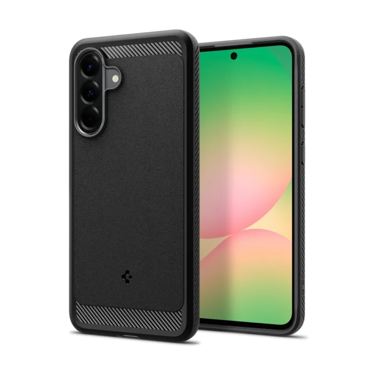 Spigen Rugged Armor Back Cover Πλαστικό / Σιλικόνης 2mm Μαύρο Samsung Galaxy A56 5G