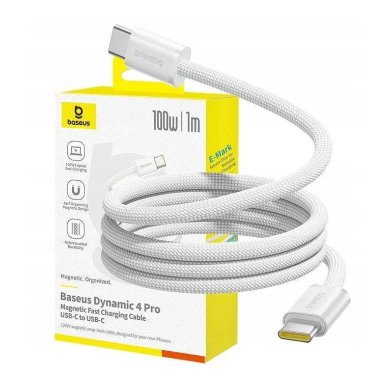 baseus dynamic 4 pro magnetic usb c cable 100w 1m