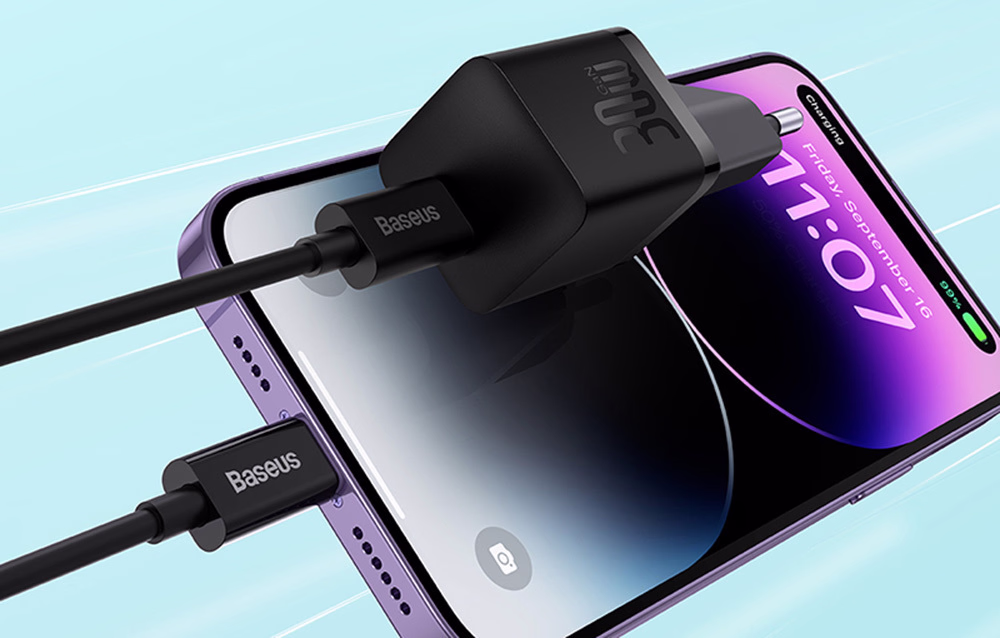 Baseus GaN5 30W USB-C Mini Wall Charger