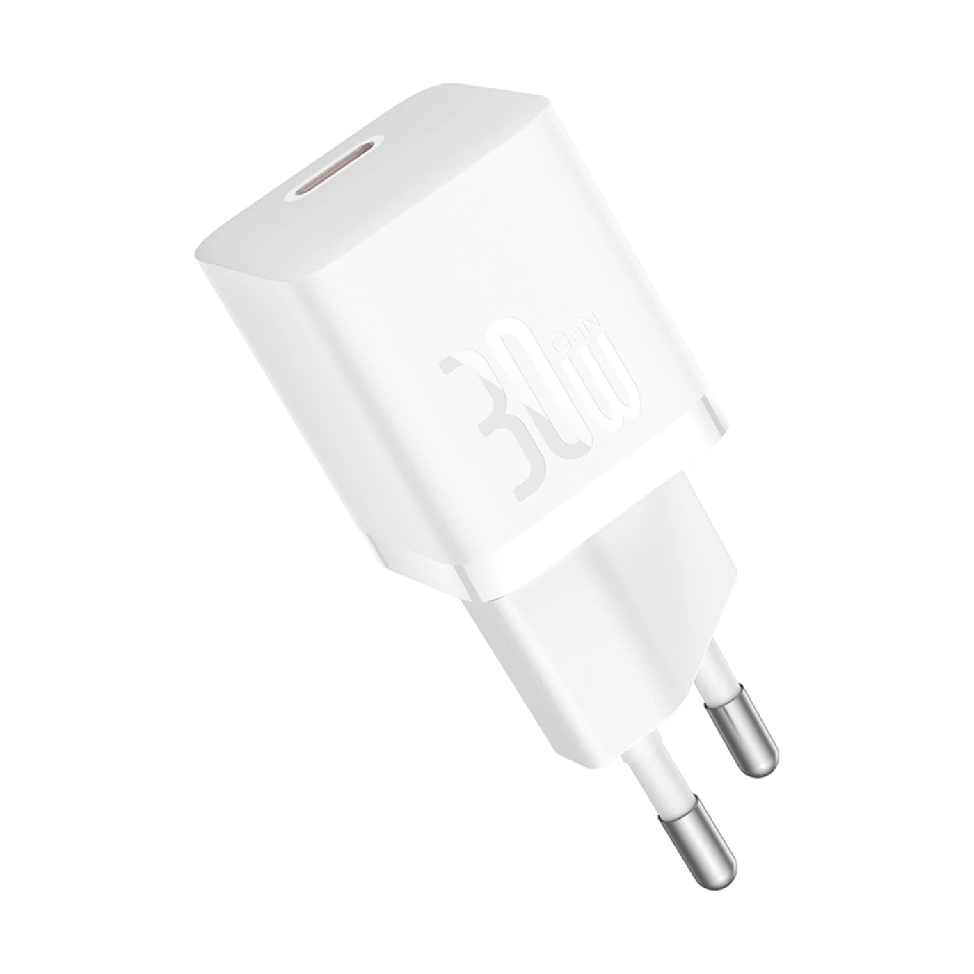 baseus gan5 30w usb c mini wall charger