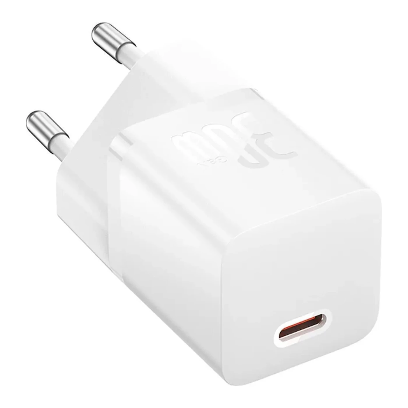 baseus gan5 30w usb c mini wall charger