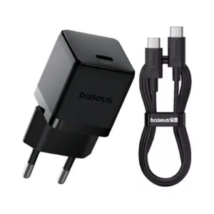 baseus usb c wall charger palm & usb c cable 20w