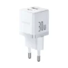 baseus wall charger palm 2in1 30w Λευκό