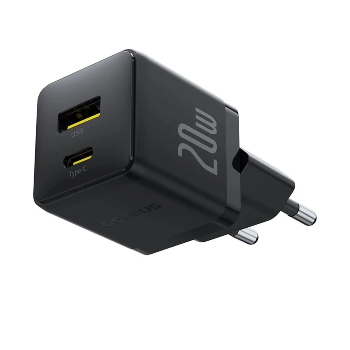 baseus wall charger palm 2in1 qc3.0 20w