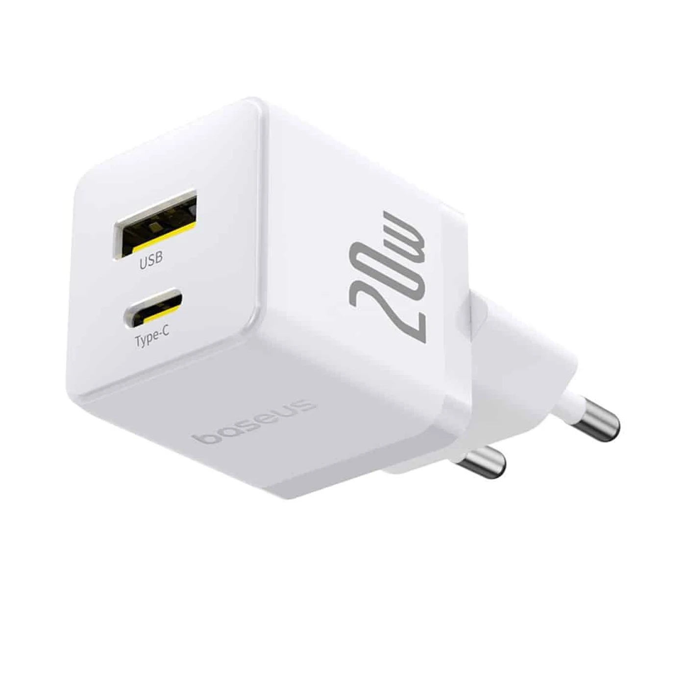 baseus wall charger palm 2in1 qc3.0 20w