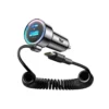 joyroom car charger 3in1 & type c cable jr cl07