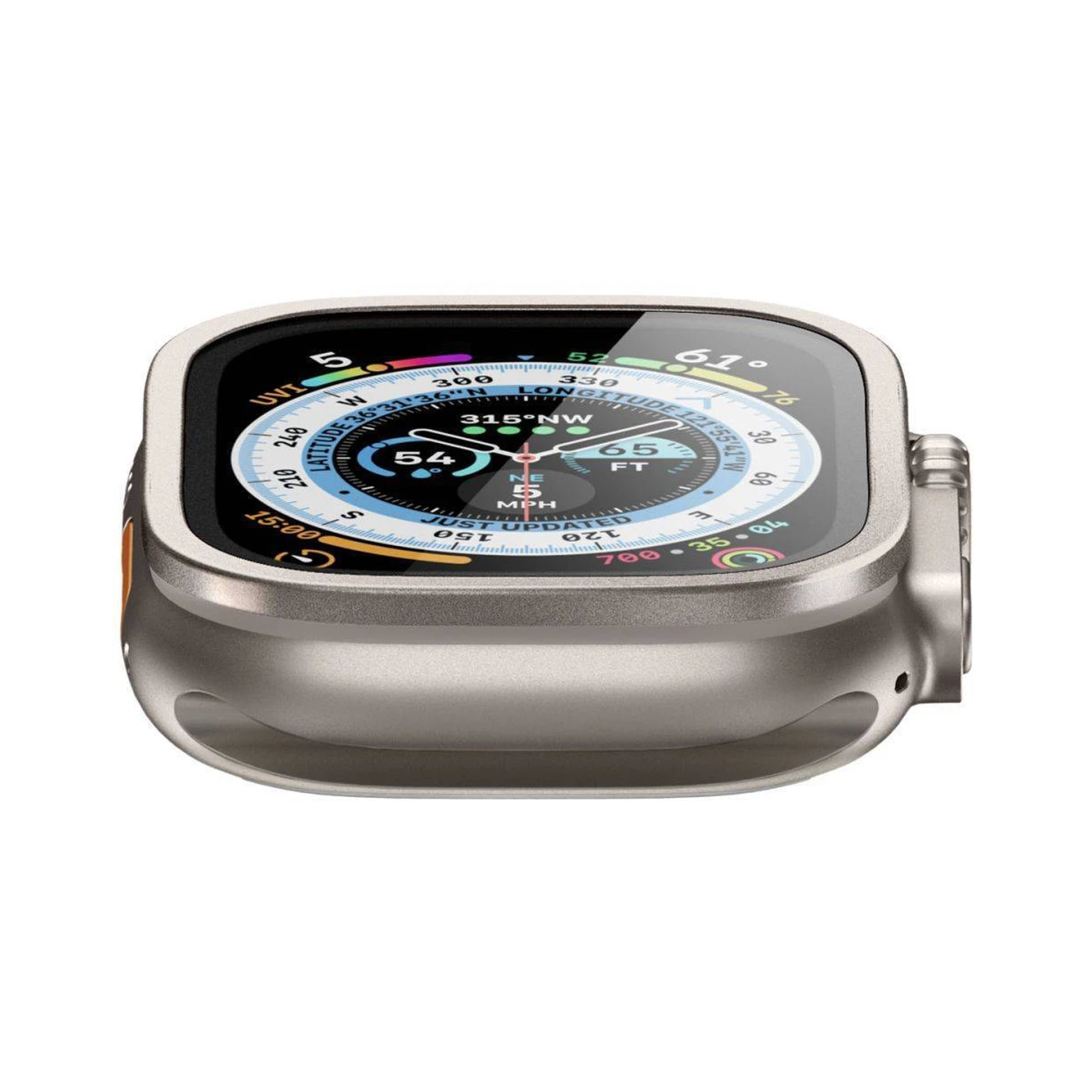 Spigen Glass tR Slim Pro Titanium Apple Watch Ultra 49mm 2 Spigen Glass tR Slim Pro Titanium Apple Watch Ultra 49mm