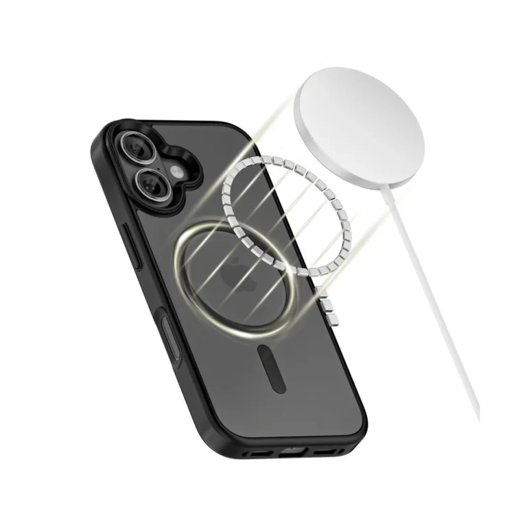 Tech-Protect MagMat Case Matte Black iPhone 17