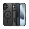Tech-Protect MagMat Case Matte Black iPhone 17