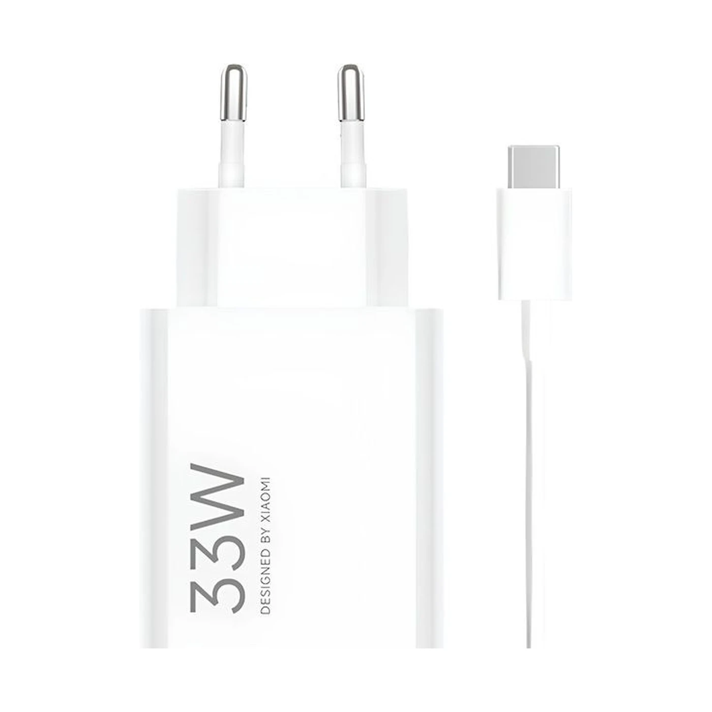 Xiaomi 33W Wall Charger USB-A with USB-C Cable 1 Xiaomi 33W Wall Charger USB-A with USB-C Cable