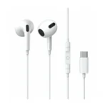 baseus encok c17 in ear handsfree usb c Λευκό