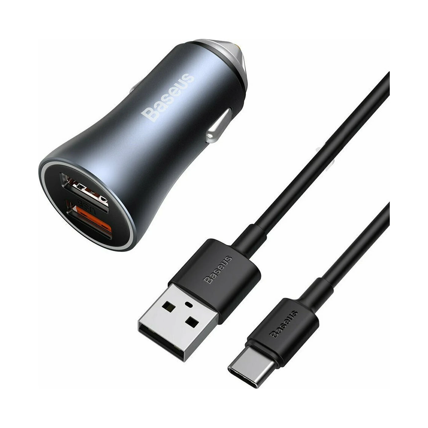 baseus golden contactor pro Φορτιστής Αυτοκινήτου 40w