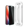 spigen glas.tr ez fit privacy tempered glass iphone 16 pro / 17 / 17 pro 2τμχ