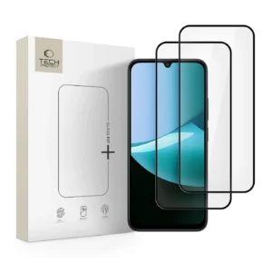 tech protect glass fit+ xiaomi redmi 15c poco c85 black 2τμχ