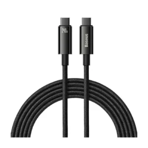 baseus tungsten gold usb 2.0 Μαύρο Καλώδιο usb c 240w