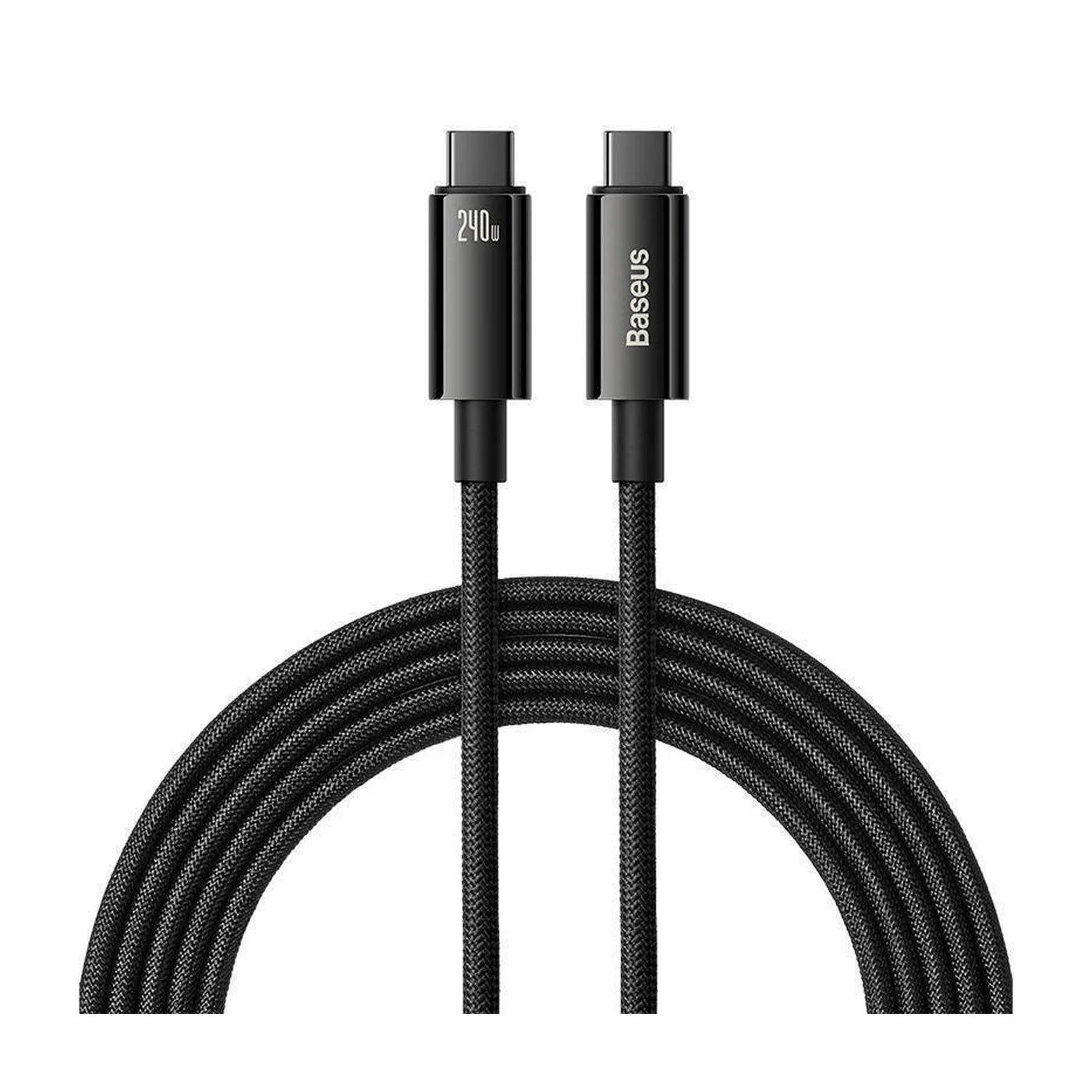 baseus tungsten gold usb 2.0 Μαύρο Καλώδιο usb c 240w