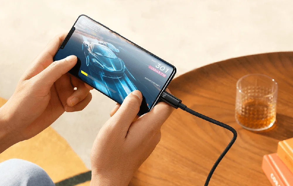 baseus tungsten gold usb 2.0 Μαύρο Καλώδιο usb c 240w