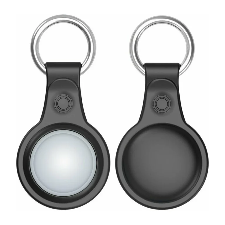 dux ducis flexible keychain loop Θήκη Μπρελόκ για airtag black / green / pink / blue 4τμχ