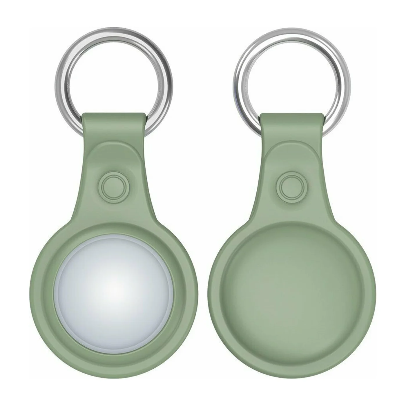 dux ducis flexible keychain loop Θήκη Μπρελόκ για airtag black / green / pink / blue 4τμχ