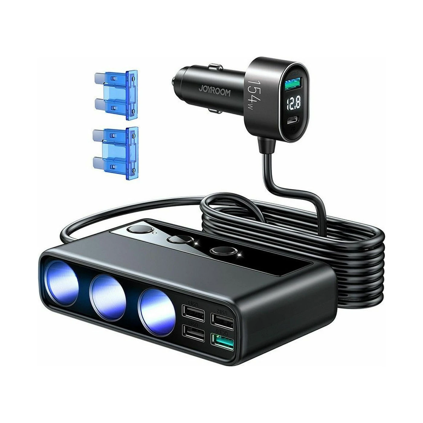 joyroom jr cl06 Φορτιστής Αυτοκινήτου 154w 3a