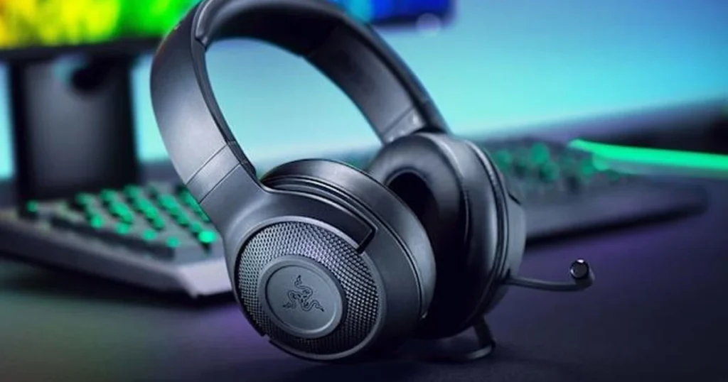 razer kraken x lite over ear gaming headset με σύνδεση 3.5mm