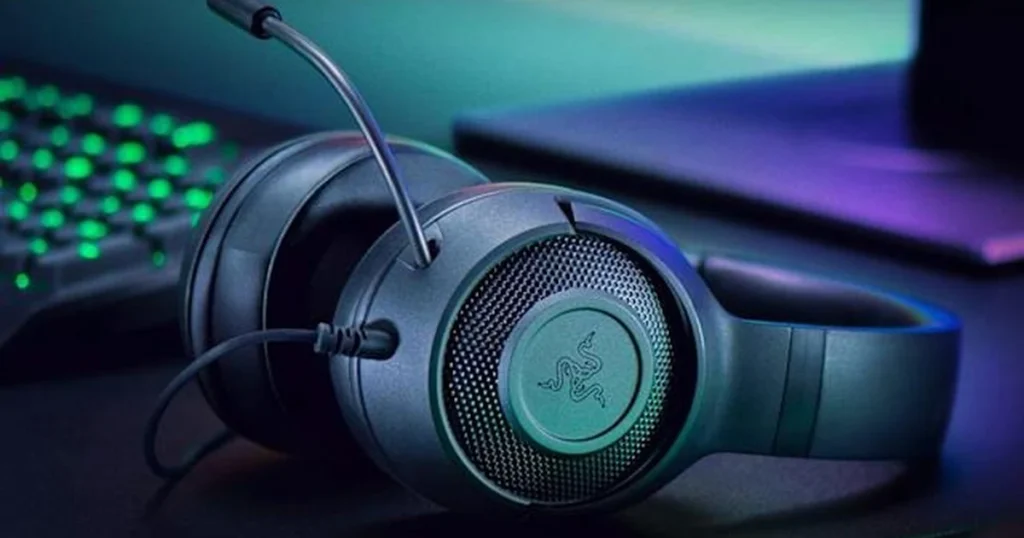 razer kraken x lite over ear gaming headset με σύνδεση 3.5mm