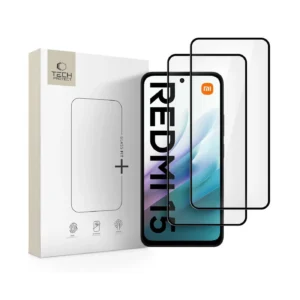 tech protect full face Τζαμάκι Προστρασίας Μαύρο για redmi 15